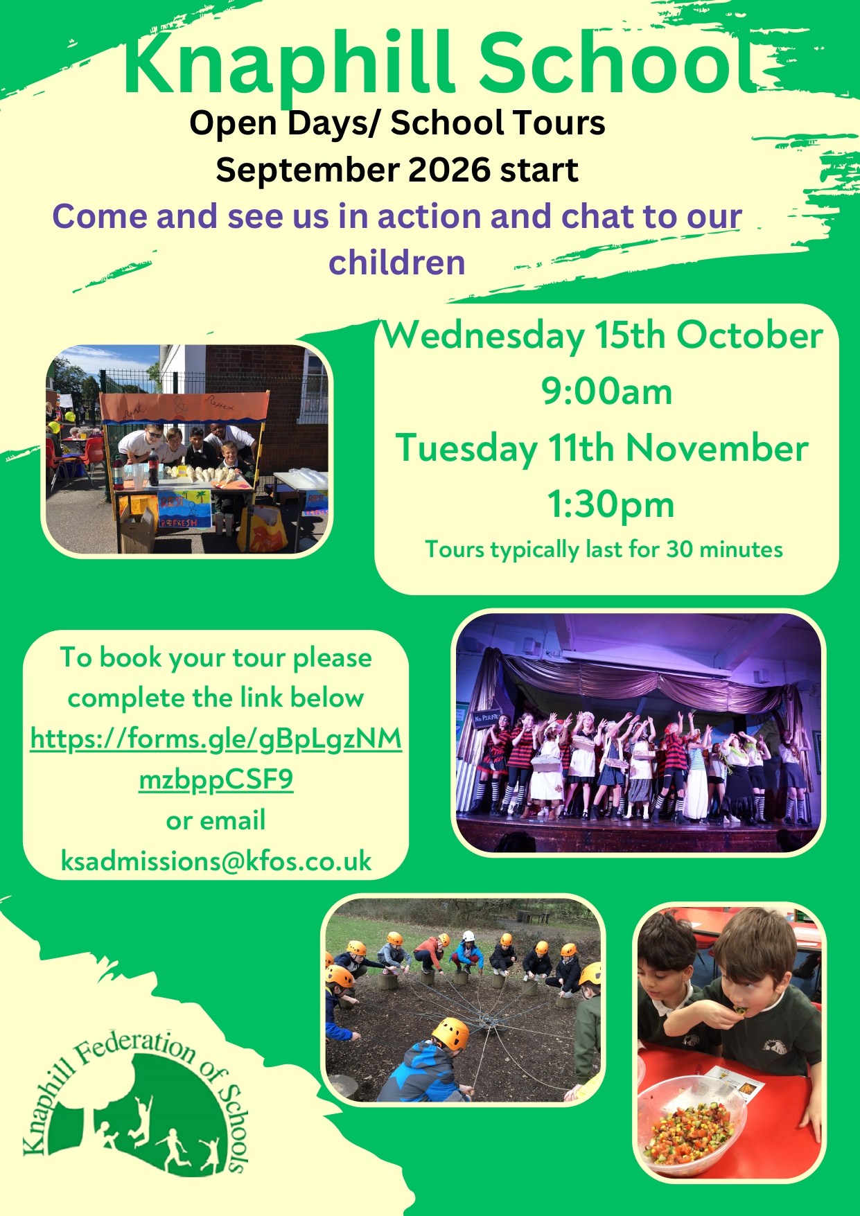 Open Day Poster KS 2025